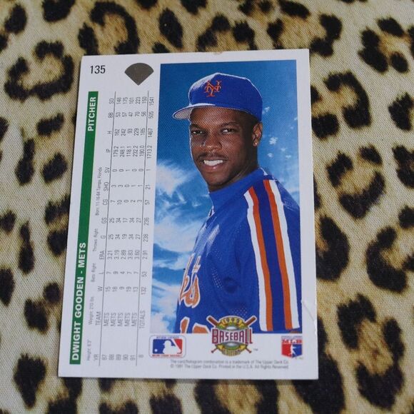 Dwight Gooden #135 Baseball Card - Picture 2 of 2